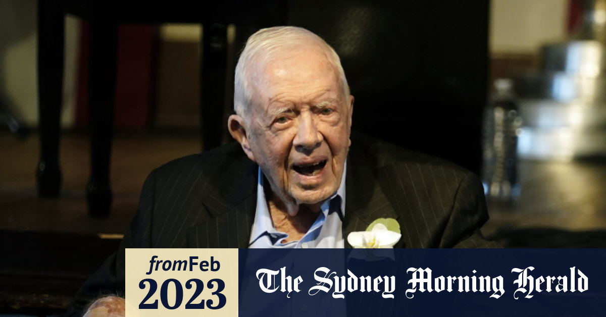 Jimmy Carter, former US president, enters hospice care